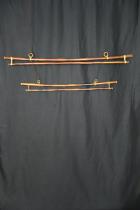Large Bamboo Hanger: "Ends-Up Style"