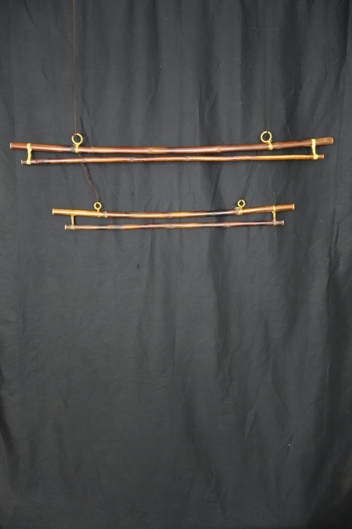 Large Bamboo Hanger: "Ends-Up Style"