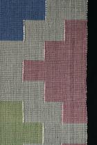 Pink Tapestry Weave Rug