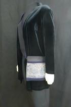 Batik Black Hmong Shoulder Bag