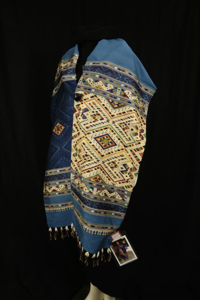 Turquoise Man-Woman Healing Cloth
