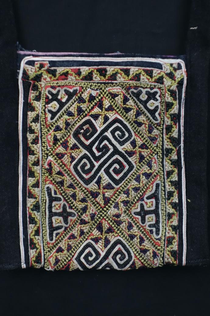 Embroidered Hmong Shoulder Bag
