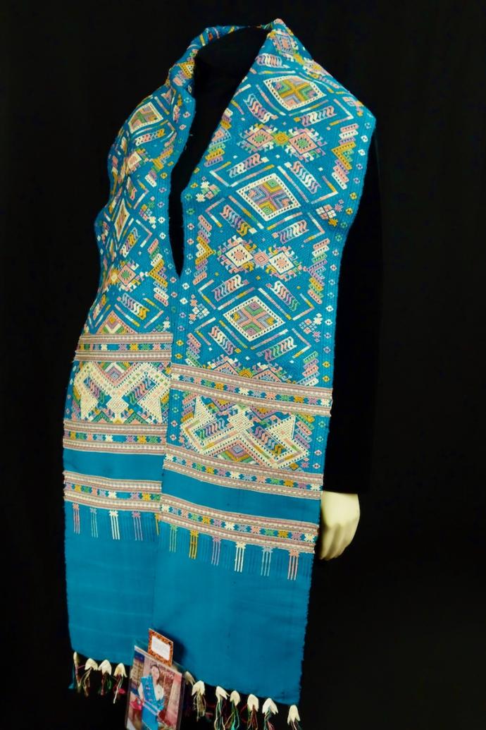 Bright Turquoise Shoulder Cloth